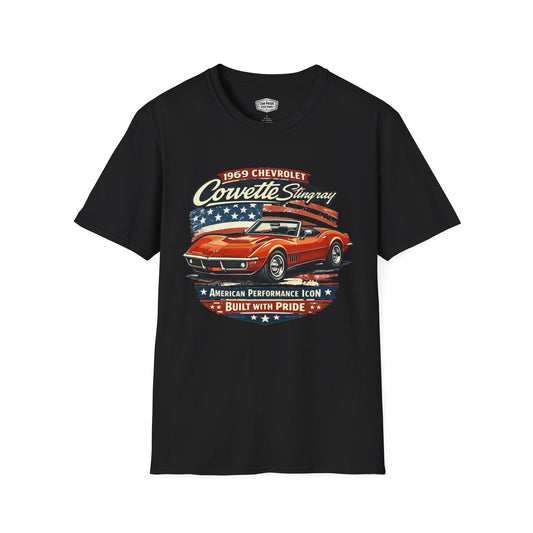 1969 Chevrolet Corvette Stingray Convertible Burnt Orange Pride - Standard Tee