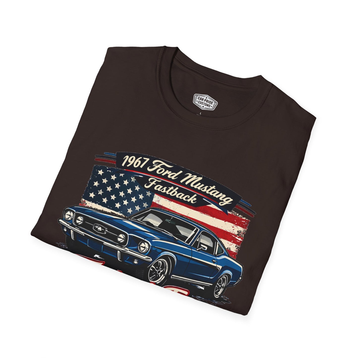 1967 Ford Mustang Fastback Pride - Standard Tee