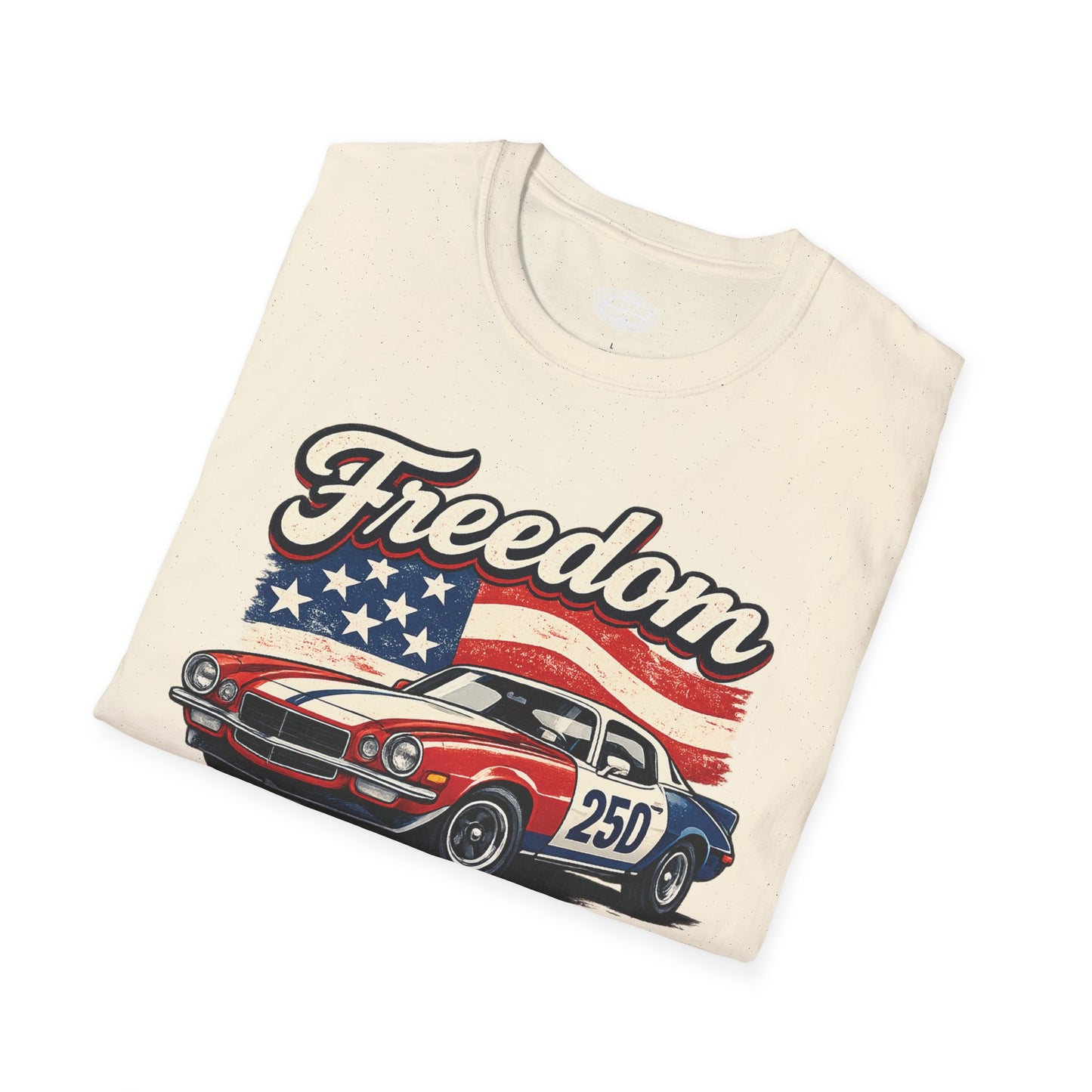 Freedom Trans AM 250 Patriotic American Muscle Car T-Shirt | Fathers Day Gift | Car Enthusiast Tee