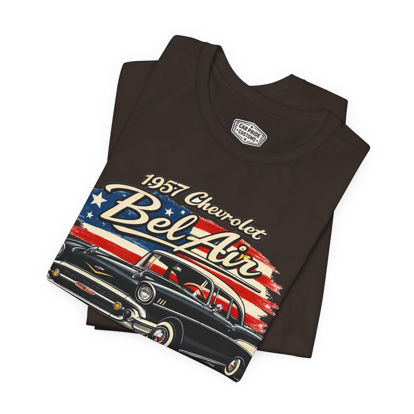 1957 Chevrolet Bel Air Black Pride - Premium Tee