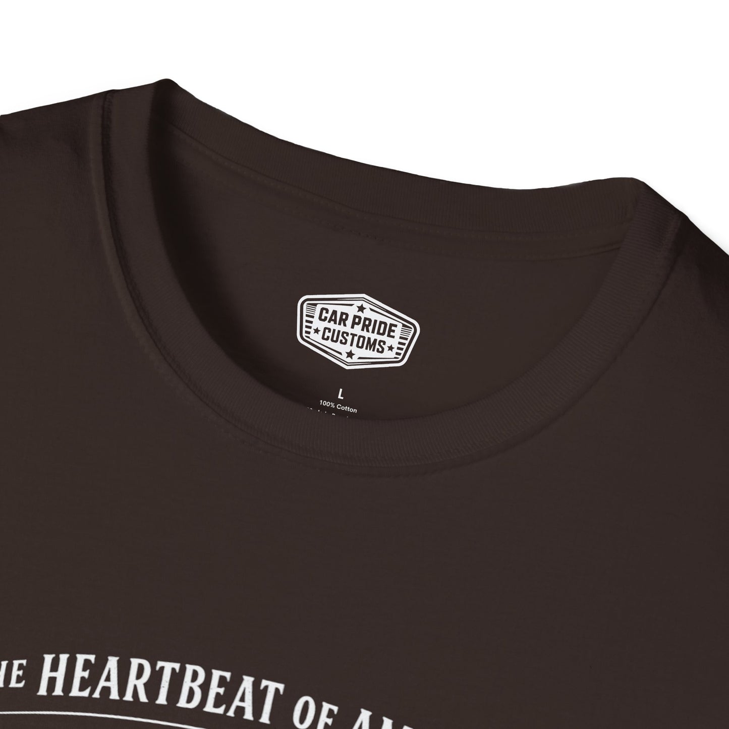 Chevrolet Corvette Evolution T-Shirt | Heartbeat of America Corvette Graphic Tee | Classic Sports Car Shirt