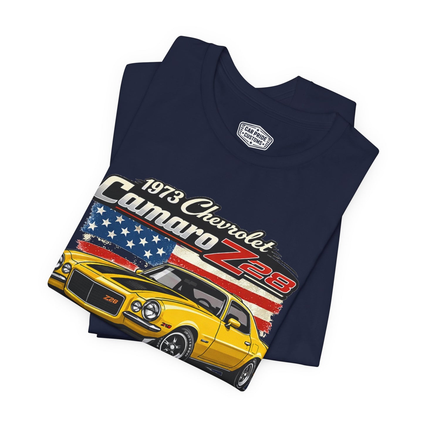 1973 Chevrolet Camaro Shirt | Classic Car Gift for Dad | American Pride | Vintage | Classic | Premium Soft
