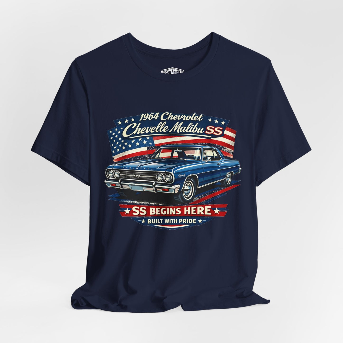 1964 Chevrolet Chevelle SS Blue Pride - Premium Tee