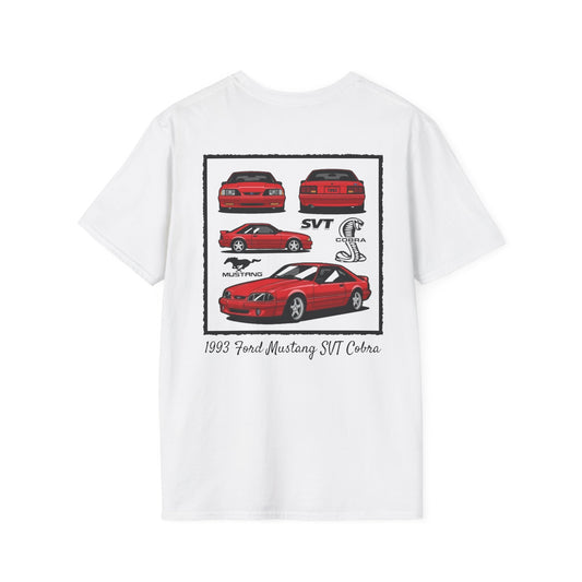 1993 Ford Mustang SVT Cobra Stock - Standard Tee