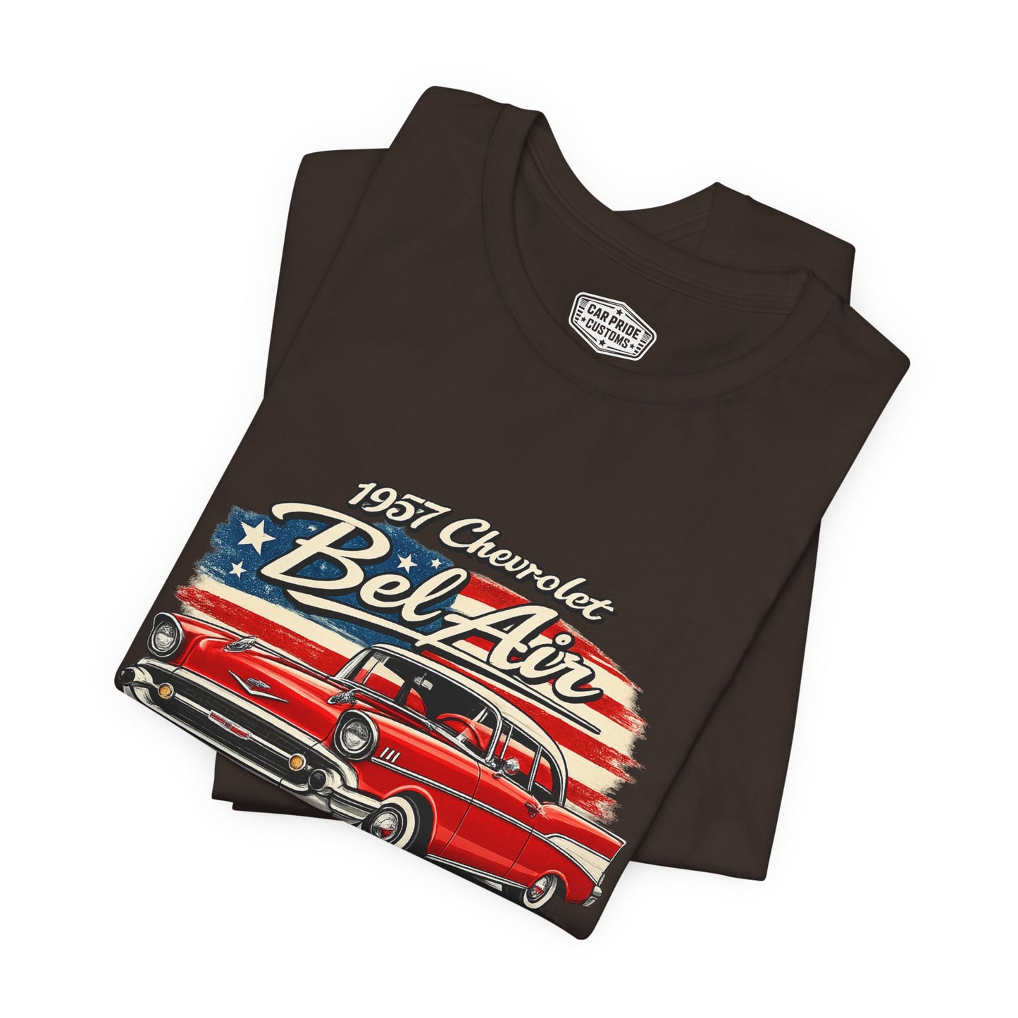 1957 Chevrolet Bel Air Red Pride - Premium Tee
