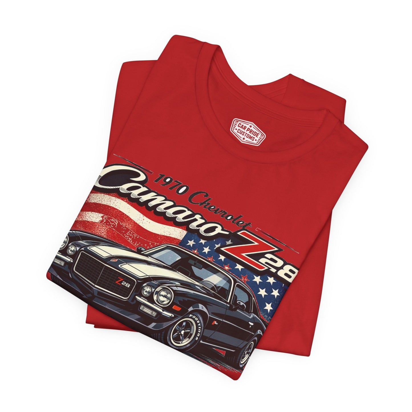 1970 Chevrolet Camaro Z28 Pride Shirt | Classic Car Gift for Dad | American Pride | Vintage | Classic | Premium Soft