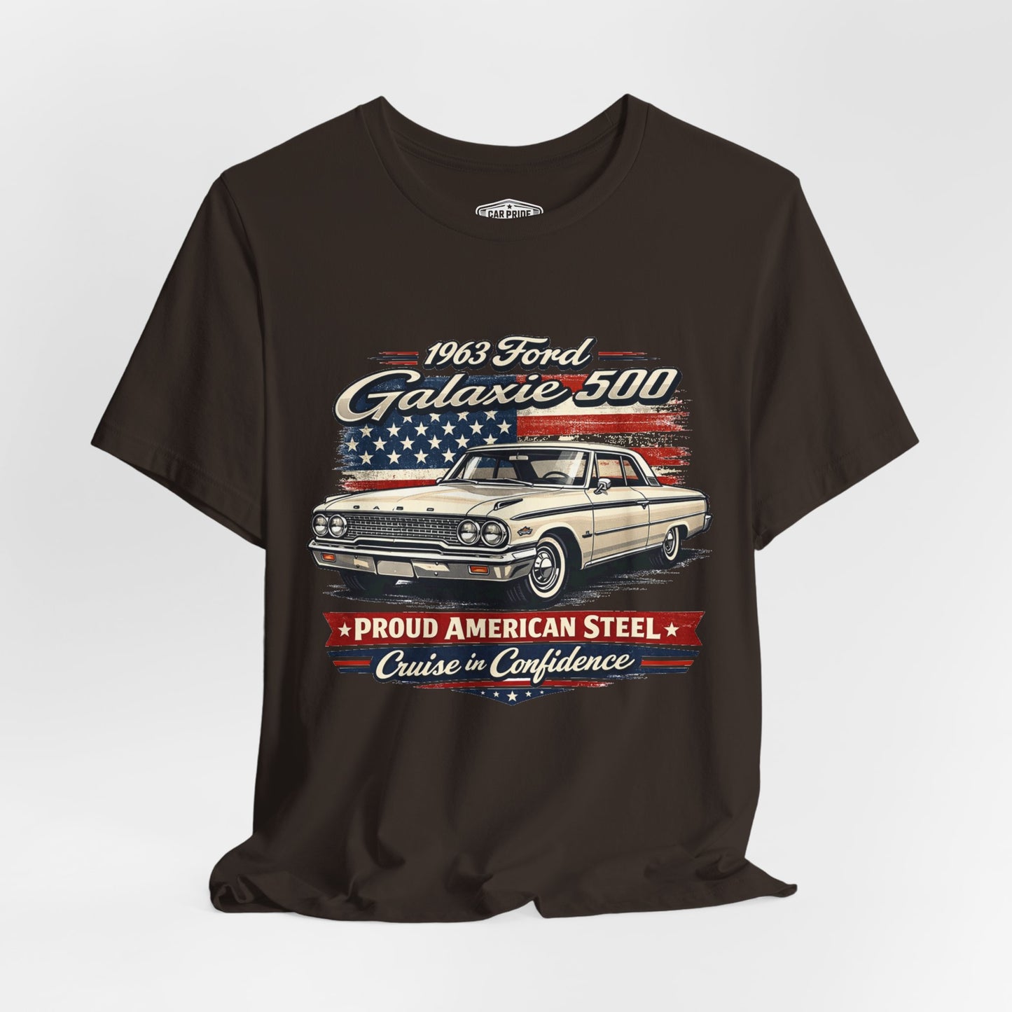 1963 Ford Galaxy 500 Yellow Pride - Premium Tee