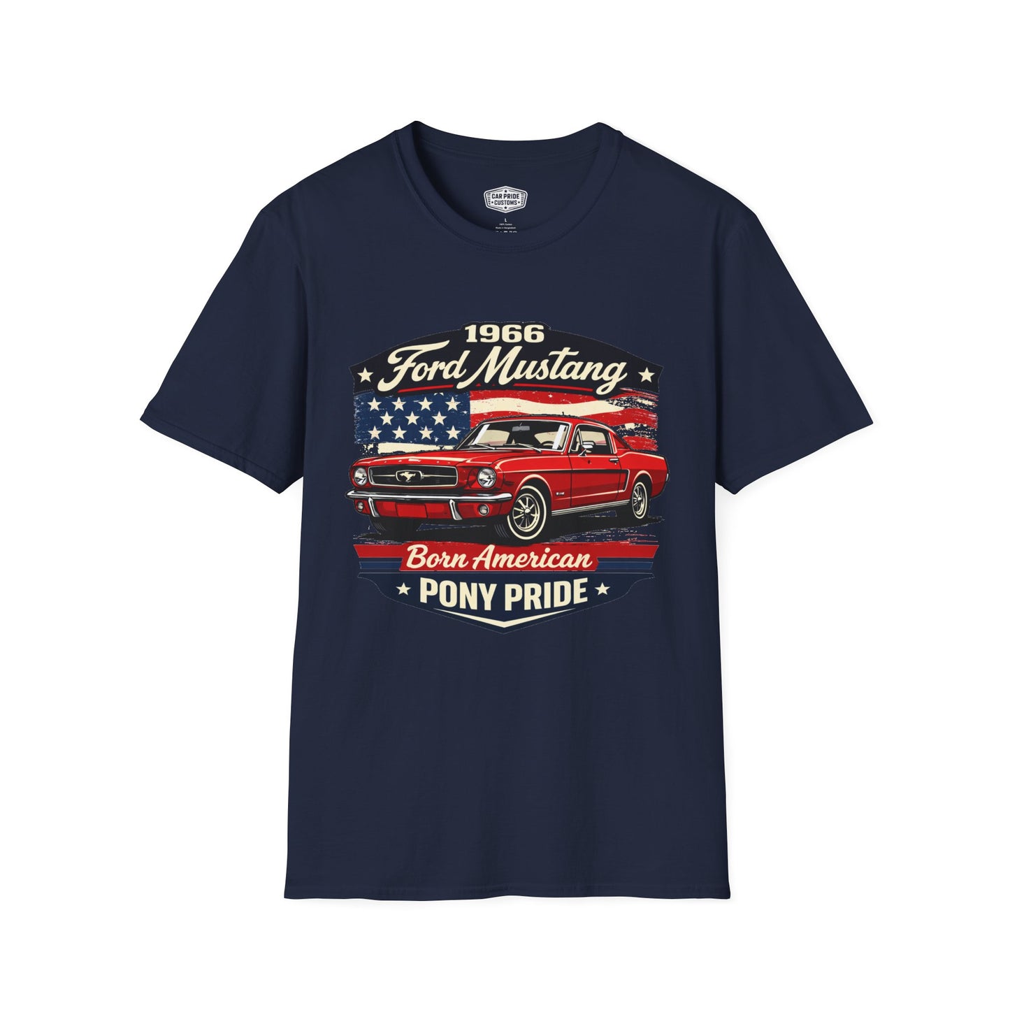1966 Ford Mustang Red Pride - Standard Tee