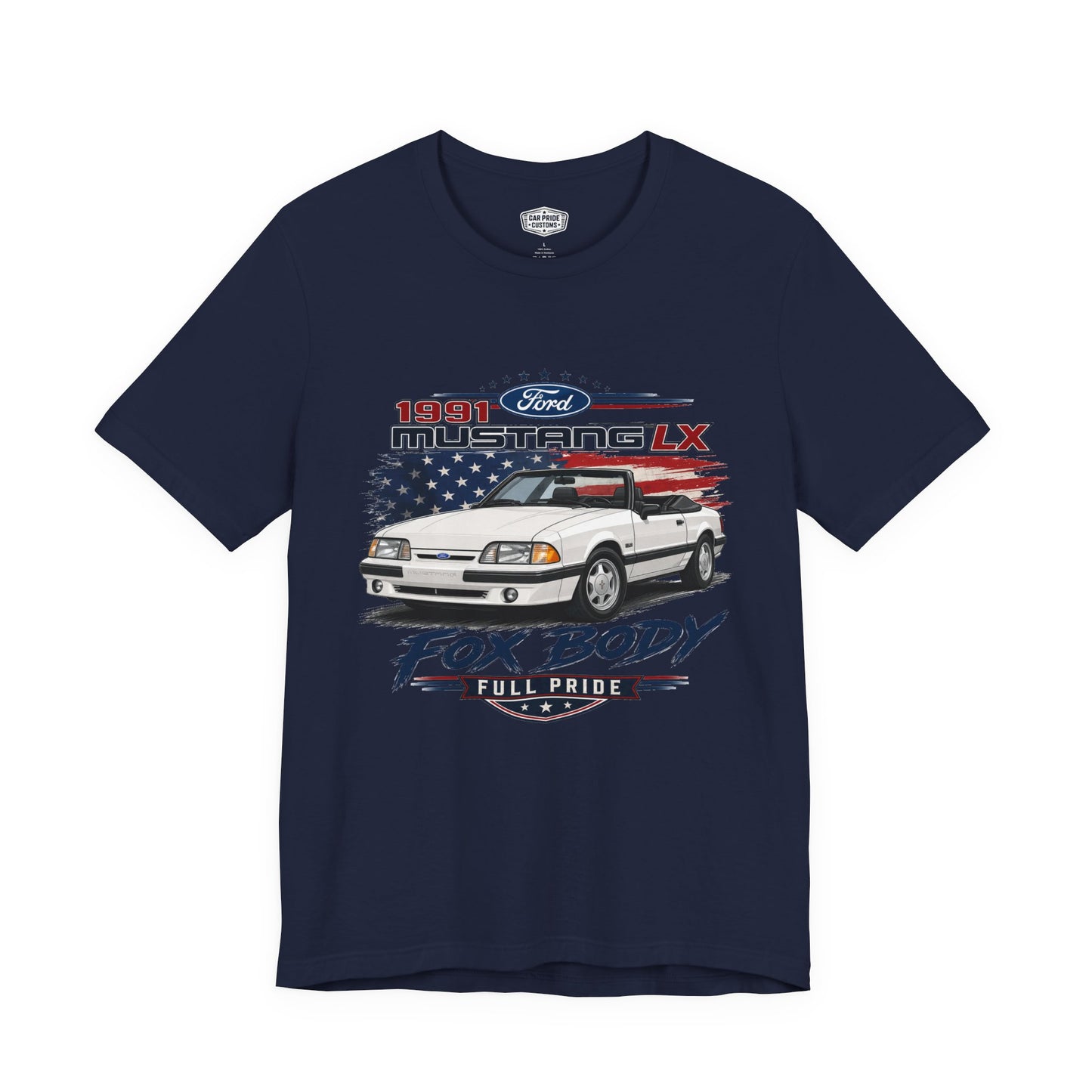 1991 Ford Mustang LX White Pride - Premium Tee