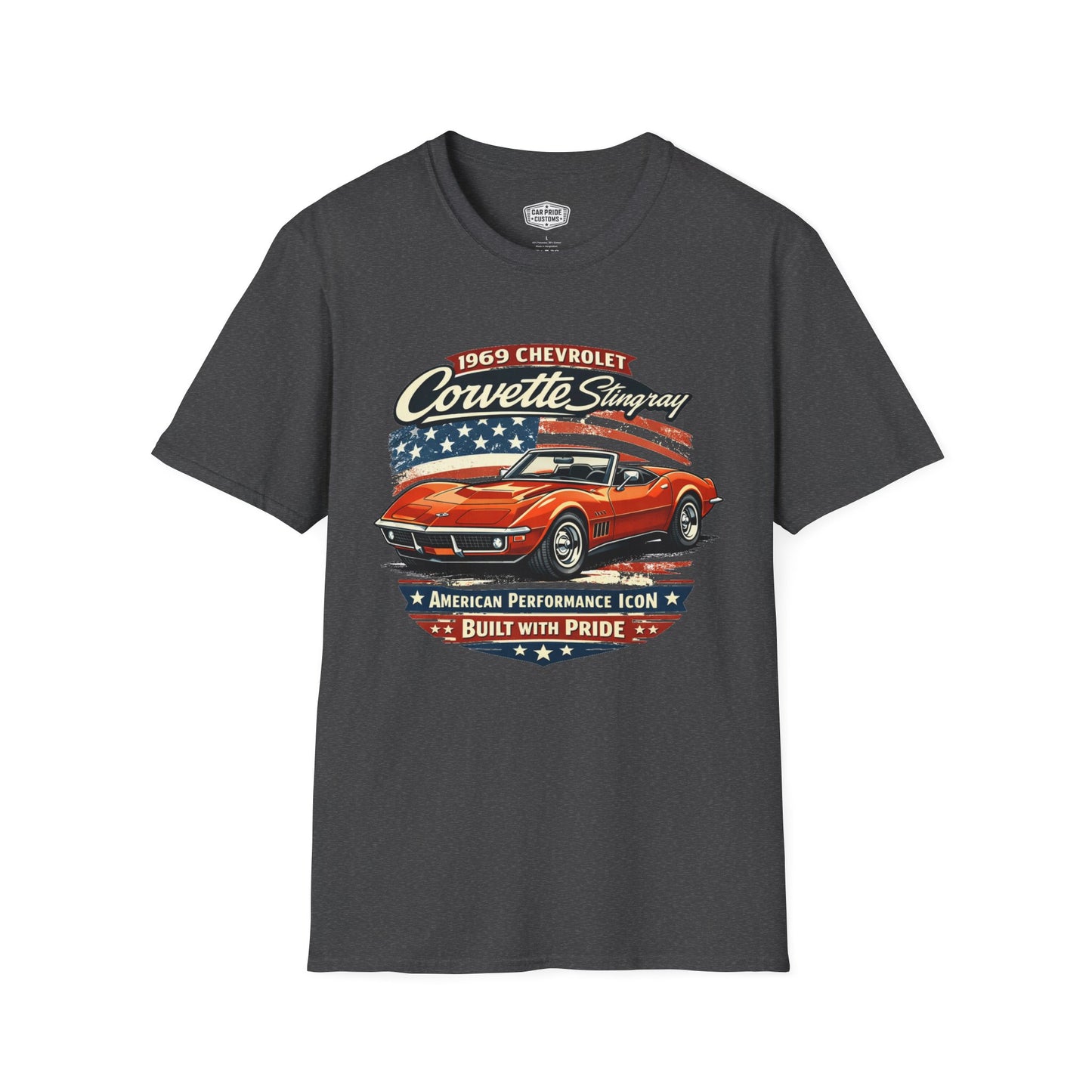 1969 Chevrolet Corvette Stingray Convertible Burnt Orange Pride - Standard Tee