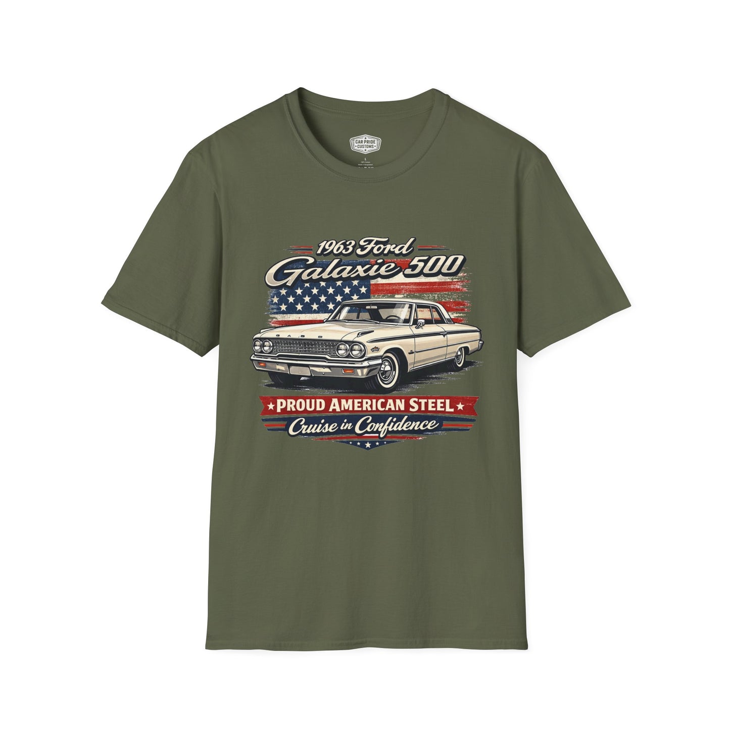 1963 Ford Galaxy 500 Yellow Pride - Standard Tee