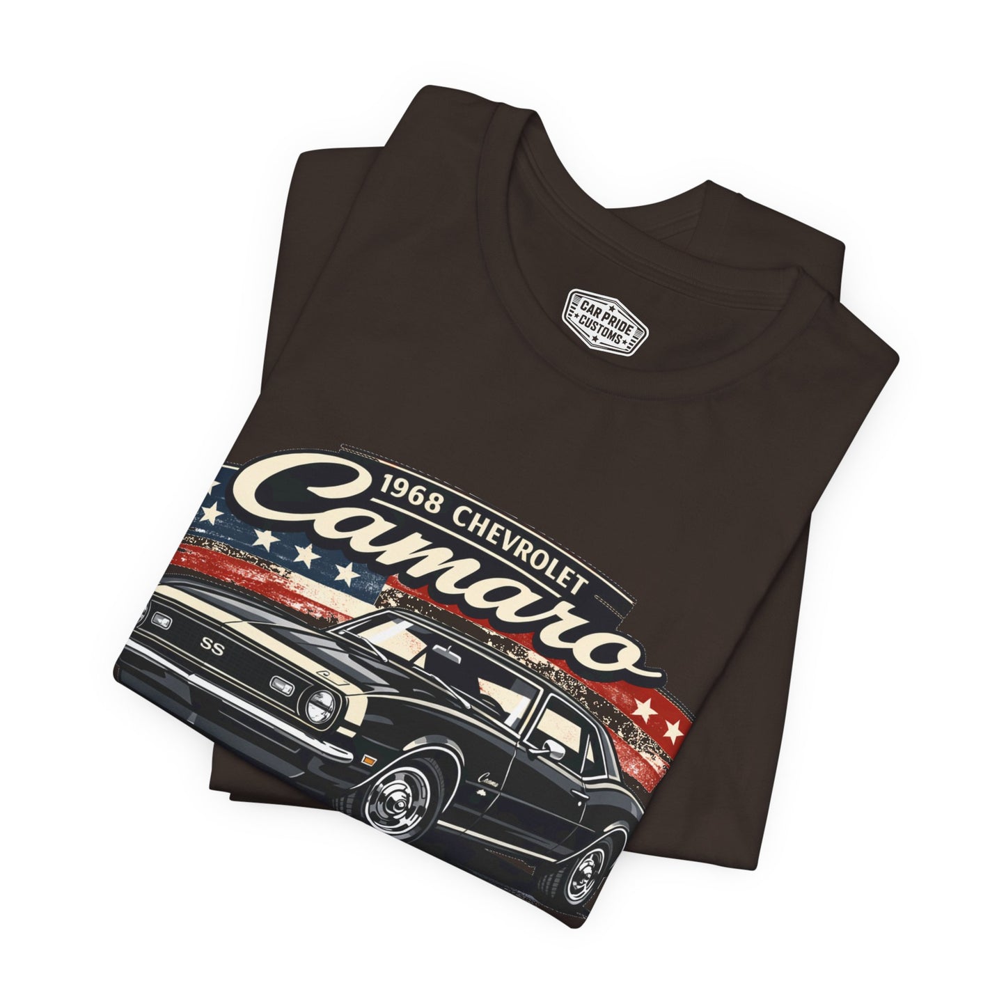 1968 Chevrolet Camaro Shirt | Classic Car Gift for Dad | American Pride | Vintage | Classic | Premium Soft