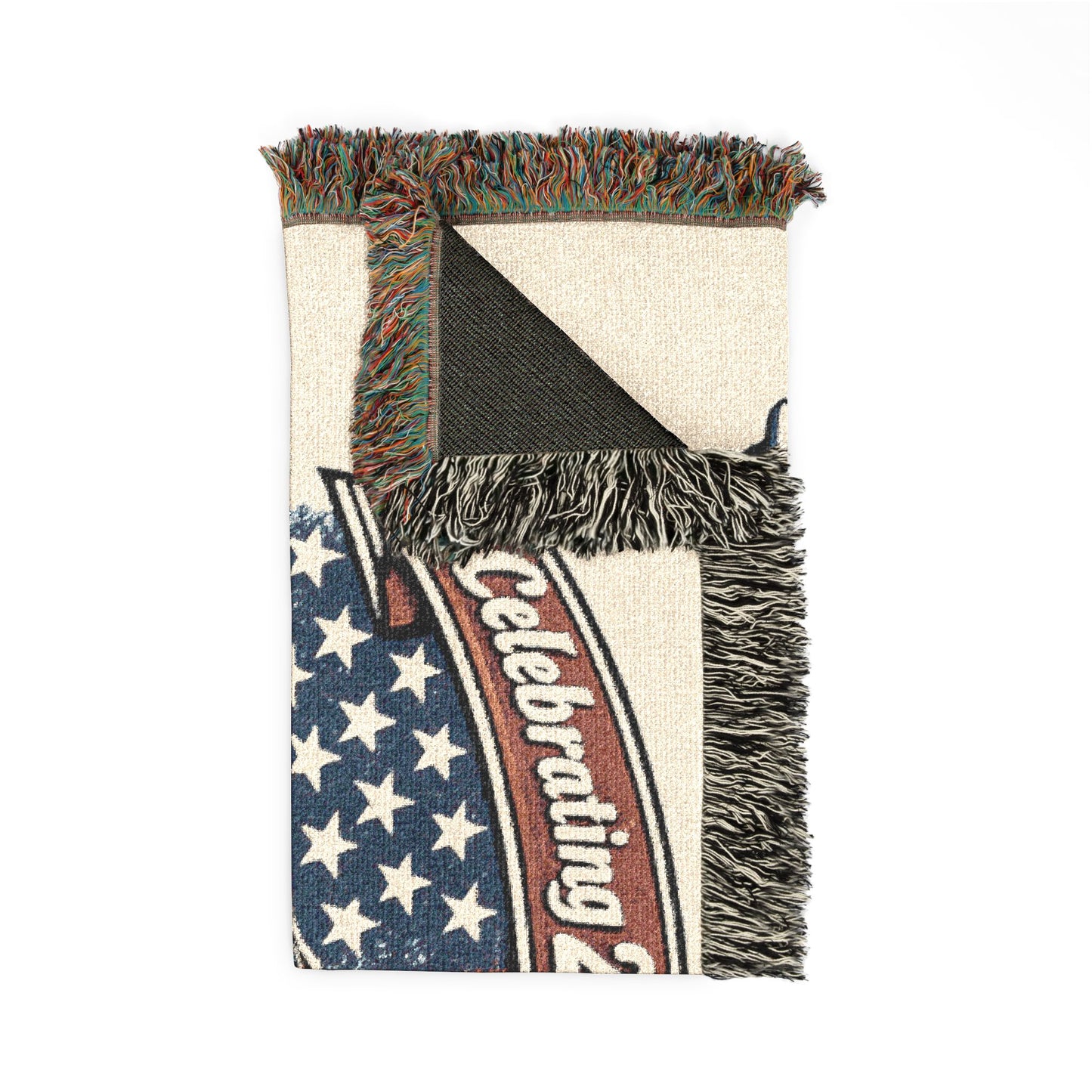 Classic Camaro Woven Throw Americana Patriotic Blanket | Automotive Home Decor | Collector Gift | Fathers Day Gift | Car Lover Gift
