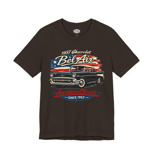 1957 Chevrolet Bel Air Black Pride - Premium Tee