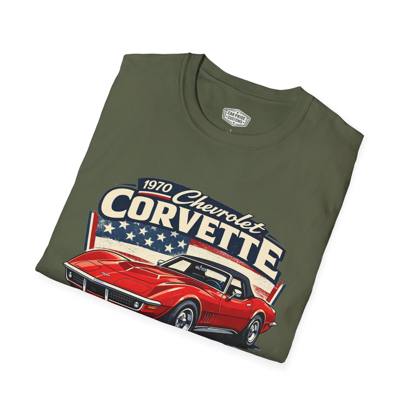 1970 Chevrolet Corvette Red Pride - Standard Tee