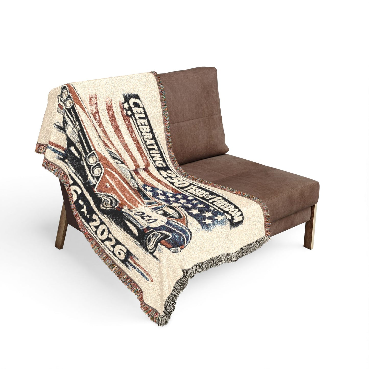 Chevelle Woven Throw Americana Patriotic Blanket | Automotive Home Decor | Collector Gift | Fathers Day Gift | Car Lover Gift