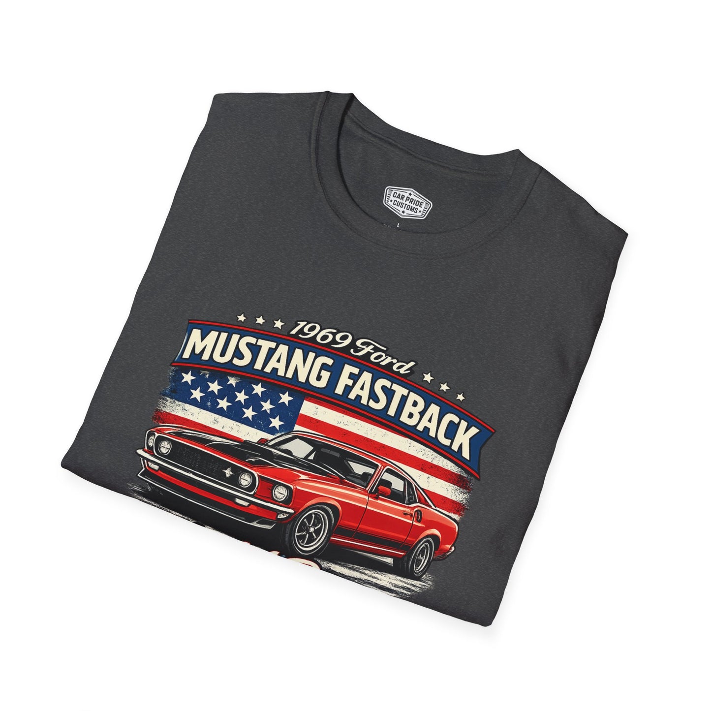 1969 Ford Mustang Fastback Mach 1 Pride - Standard Tee