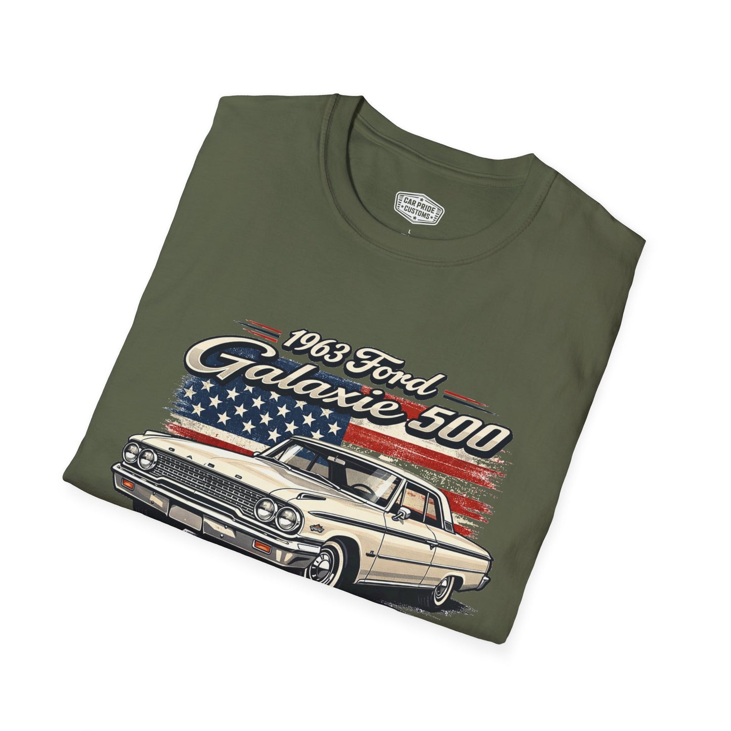 1963 Ford Galaxy 500 Yellow Pride - Standard Tee