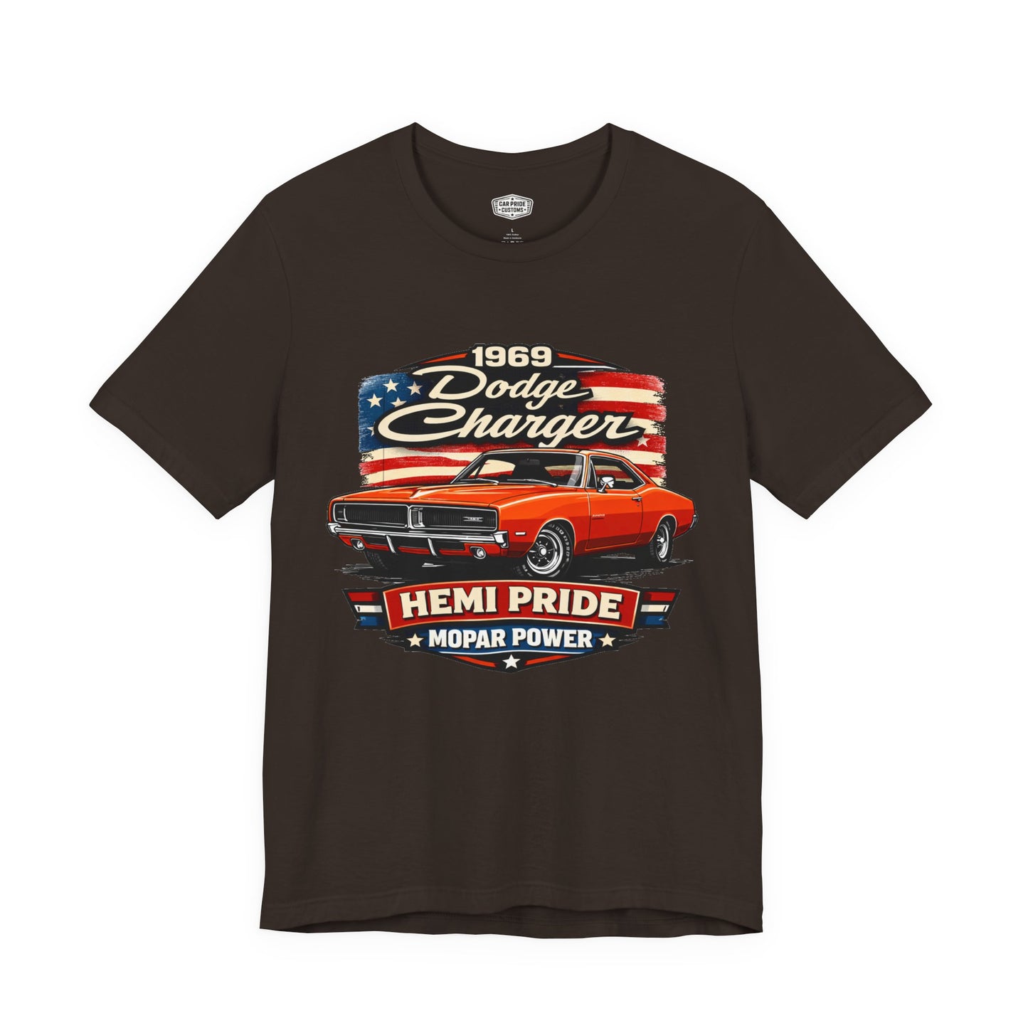 1969 Dodge Charger Orange Pride - Premium Tee