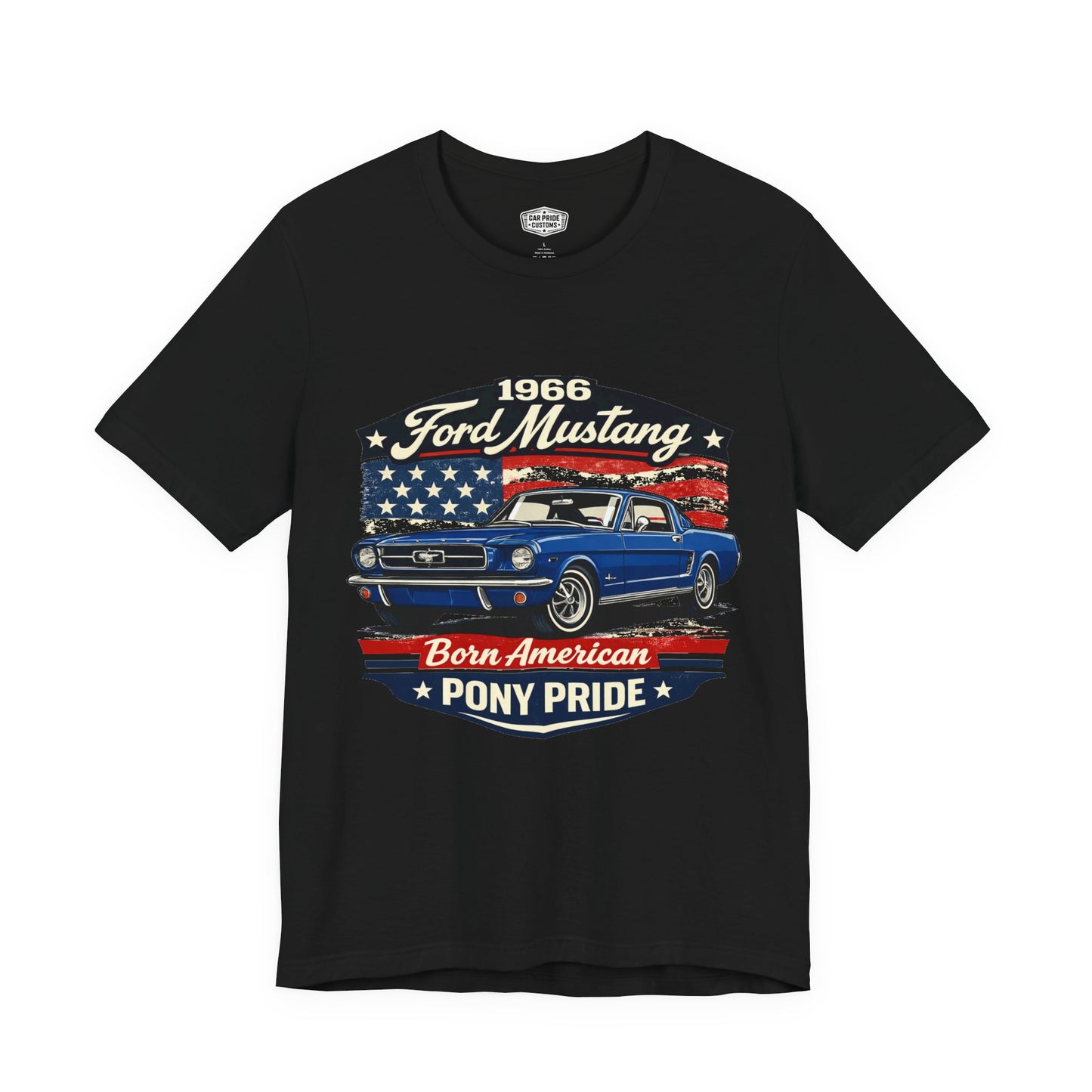 1966 Ford Mustang 'Blue' Pride - Premium Tee