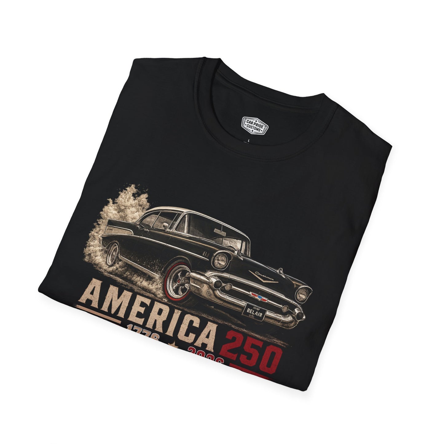 USA 250 Bel Air Shirt | USA 250th Anniversary Gift | Classic Car Lover Shirt