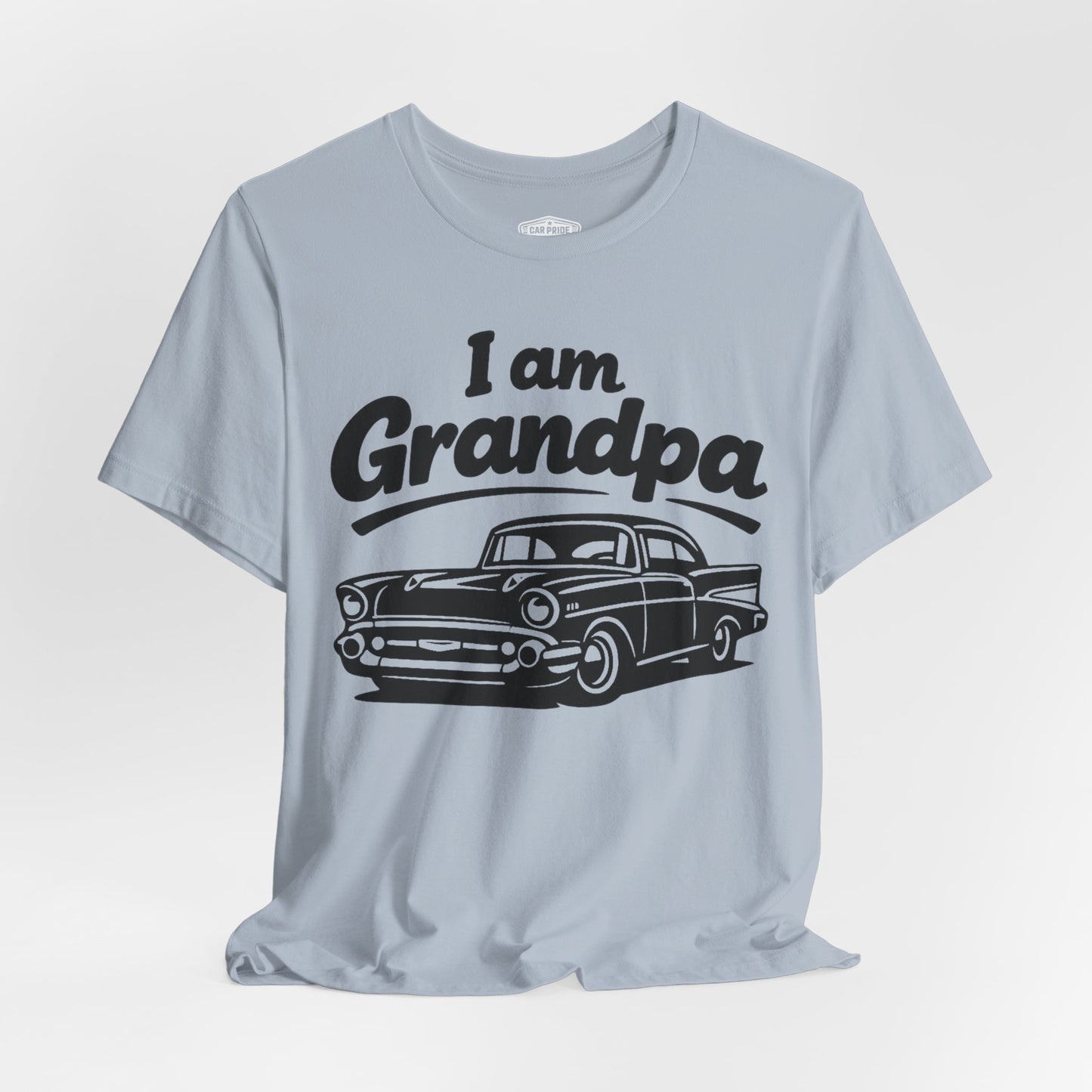 Funny Car T-Shirt | Classic Car Grandpa T-Shirt| Grandpa Car Lover Gift | 1957 Chevrolet Bel Air | I am Grandpa