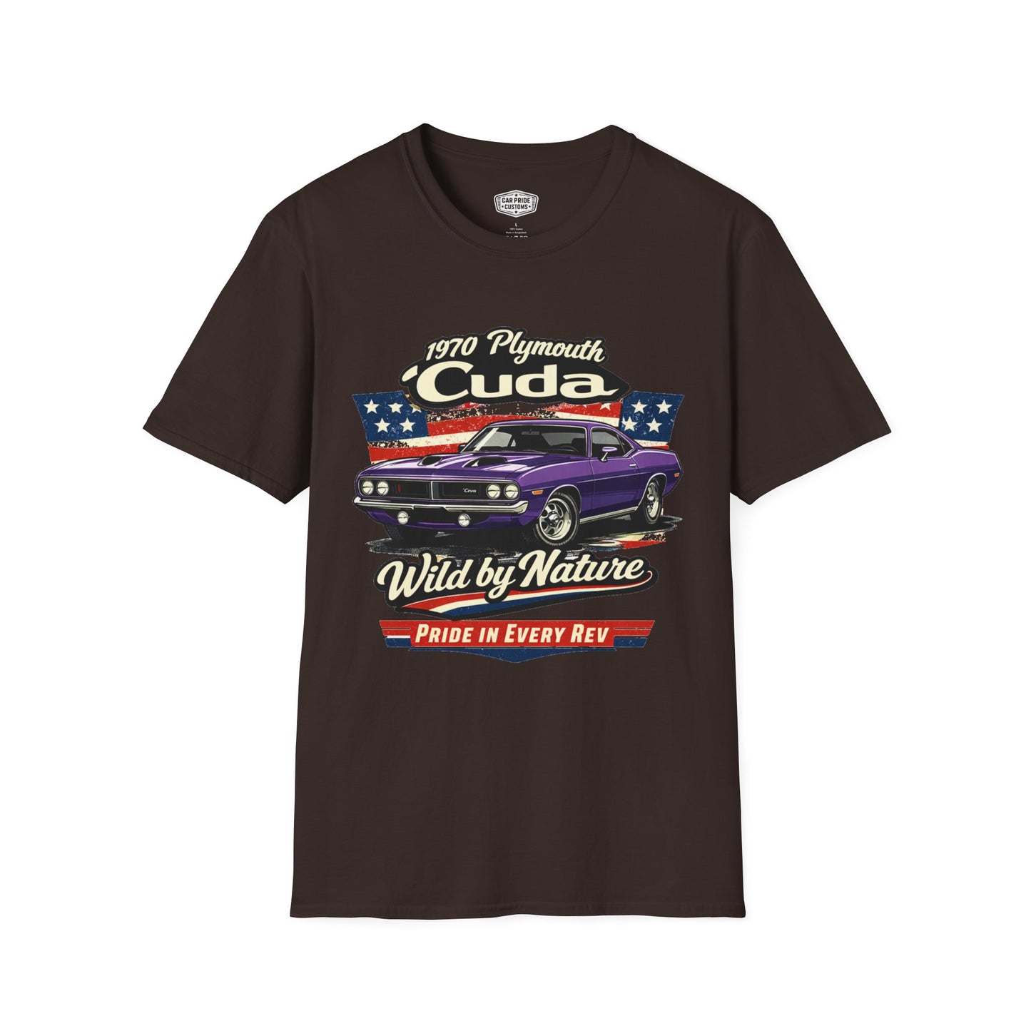 1970 Plymouth Cuda Purple Pride - Standard Tee