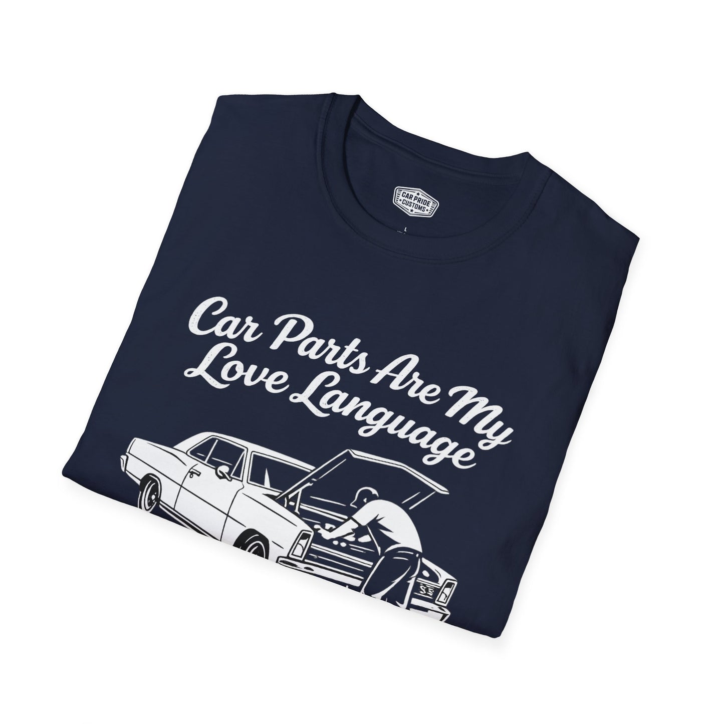 Funny Car T-Shirt | Car Guy Gift | Mechanic Shirt | 1966 Chevrolet Nova SS | Car Parts