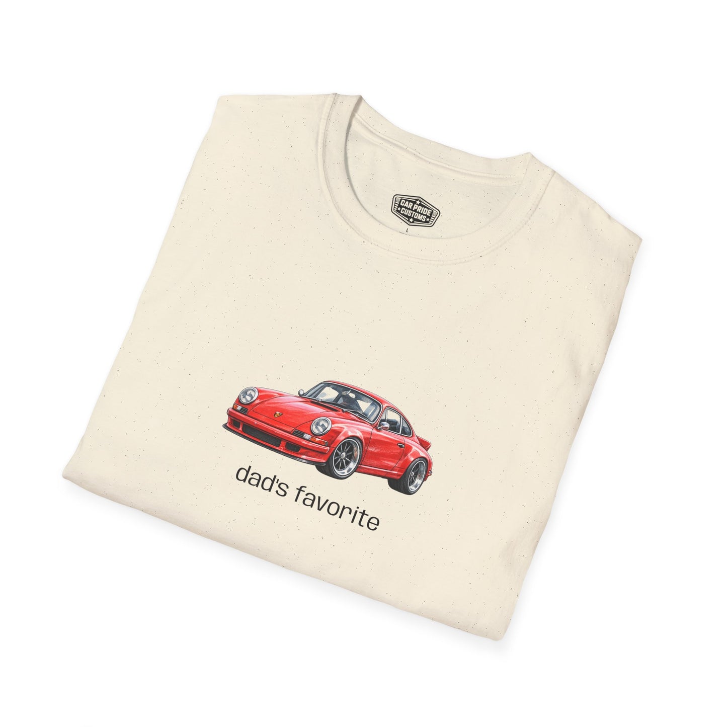 Porsche Dad’s Favorite T-Shirt | Classic Porsche Sports Car Tee | Personalized Car Lover Gift