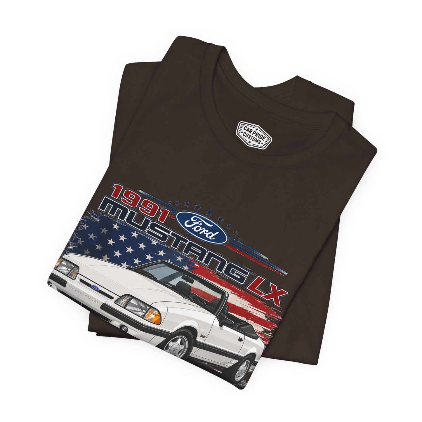 1991 Ford Mustang LX White Pride - Premium Tee