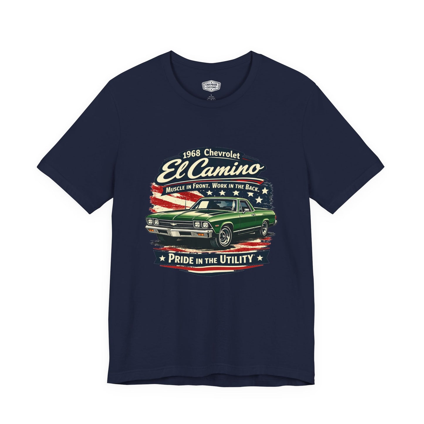 1968 Chevrolet El Camino Green Pride - Premium Tee