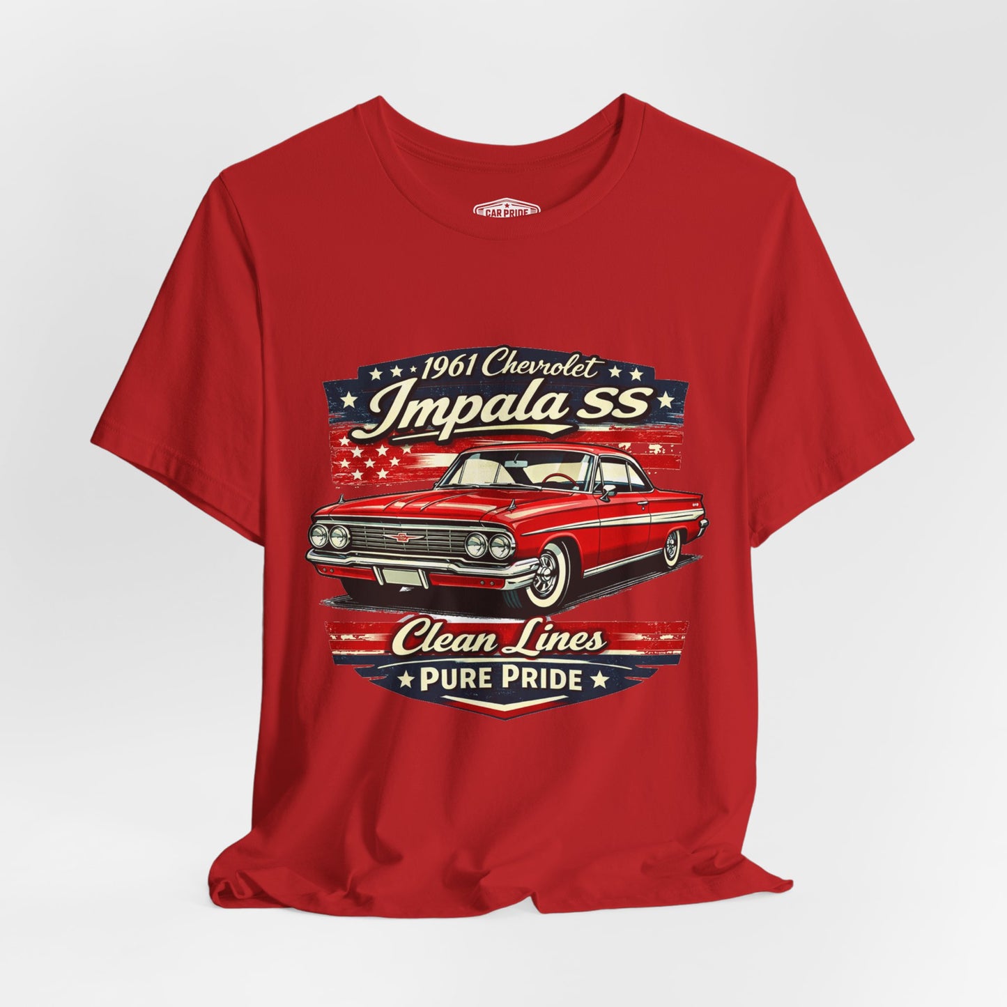 1961 Chevrolet Impala Red Pride - Premium Tee