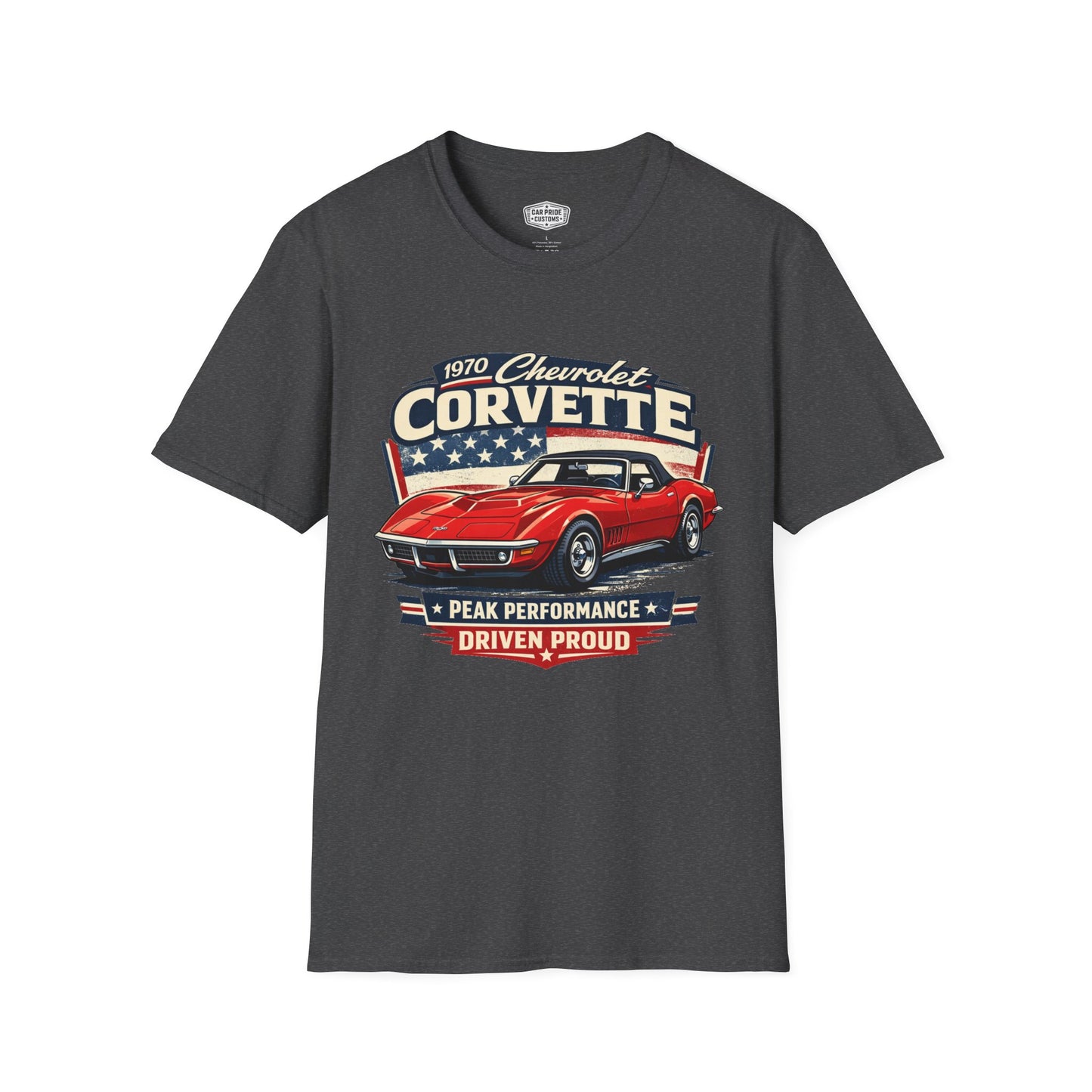 1970 Chevrolet Corvette Red Pride - Standard Tee