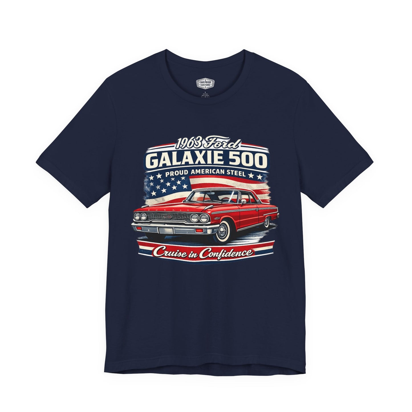 1963 Ford Galaxy 500 Red Pride - Premium Tee