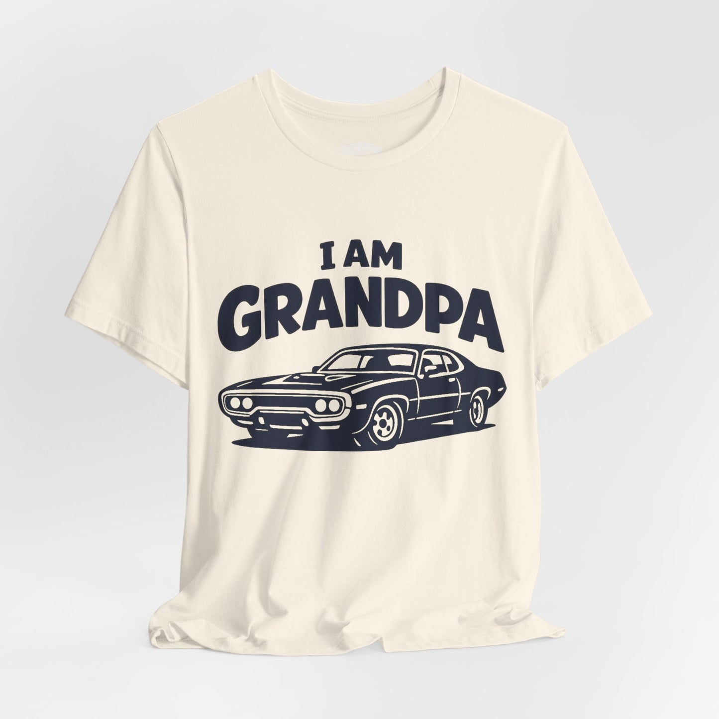Funny Car T-Shirt | Classic Car Grandpa T-Shirt| Grandpa Car Lover Gift | 1971 Plymouth Road Runner | I am Grandpa