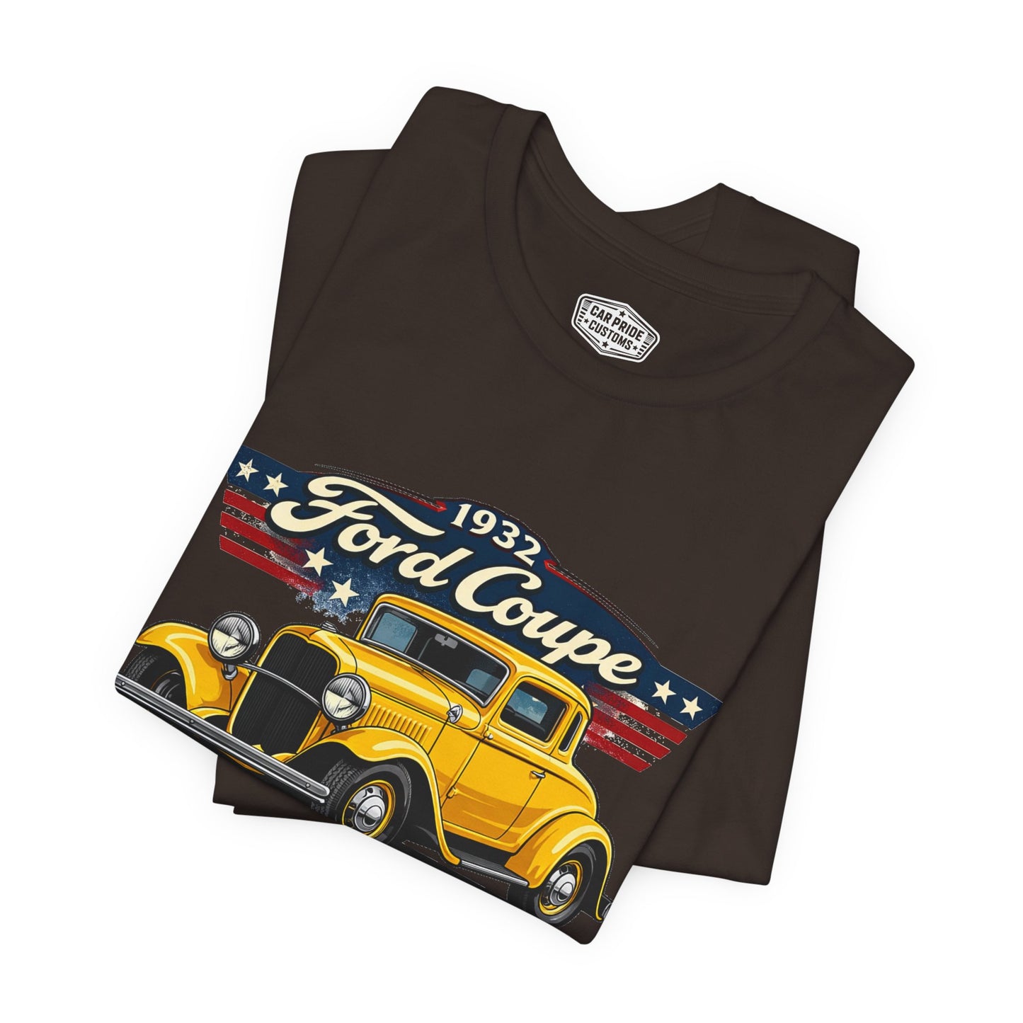 1932 Ford Coupe Yellow Pride - Premium Tee