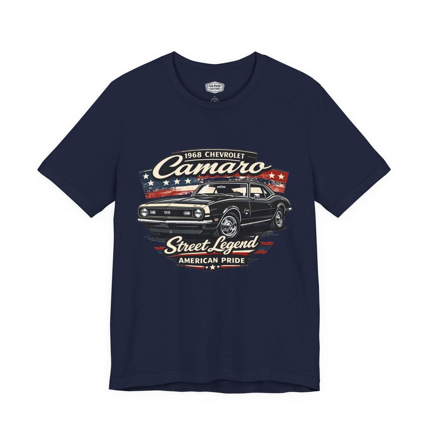 1968 Chevrolet Camaro Shirt | Classic Car Gift for Dad | American Pride | Vintage | Classic | Premium Soft