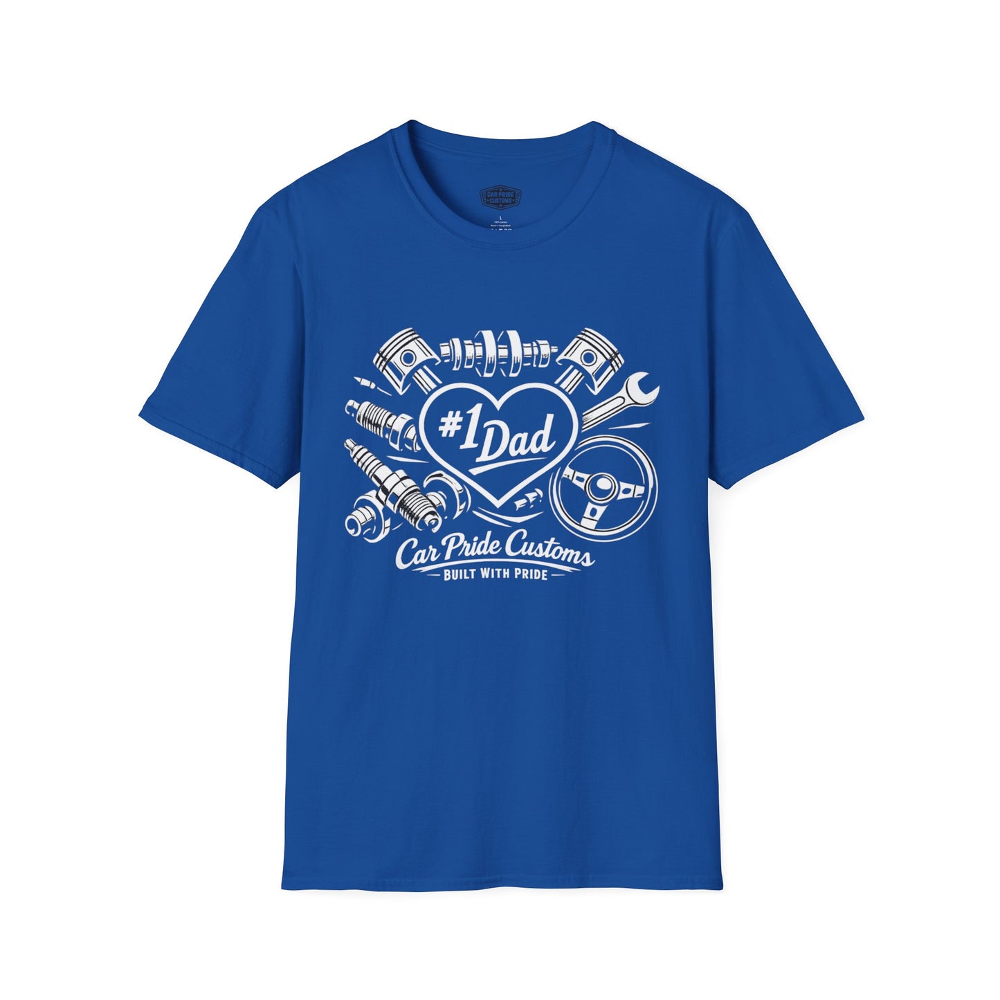 #1 Dad Car Shirt | Father’s Day Gift | Car Lover Shirt | Automotive Tee