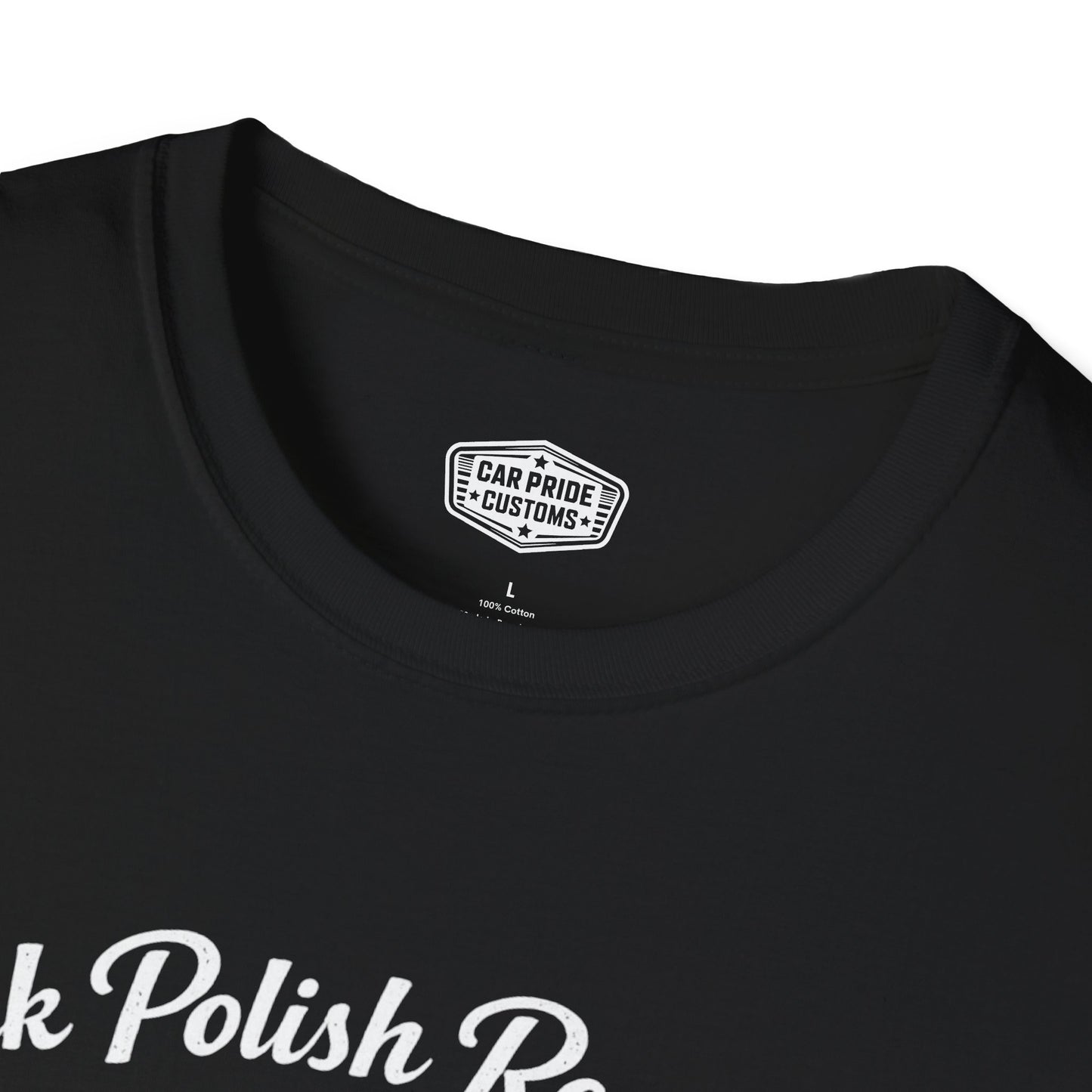 Park Polish Repeat | 1965 Ford Fairlane 500 T-Shirt | Funny Classic Ford Car Show Graphic Tee | Fairlane Shirt