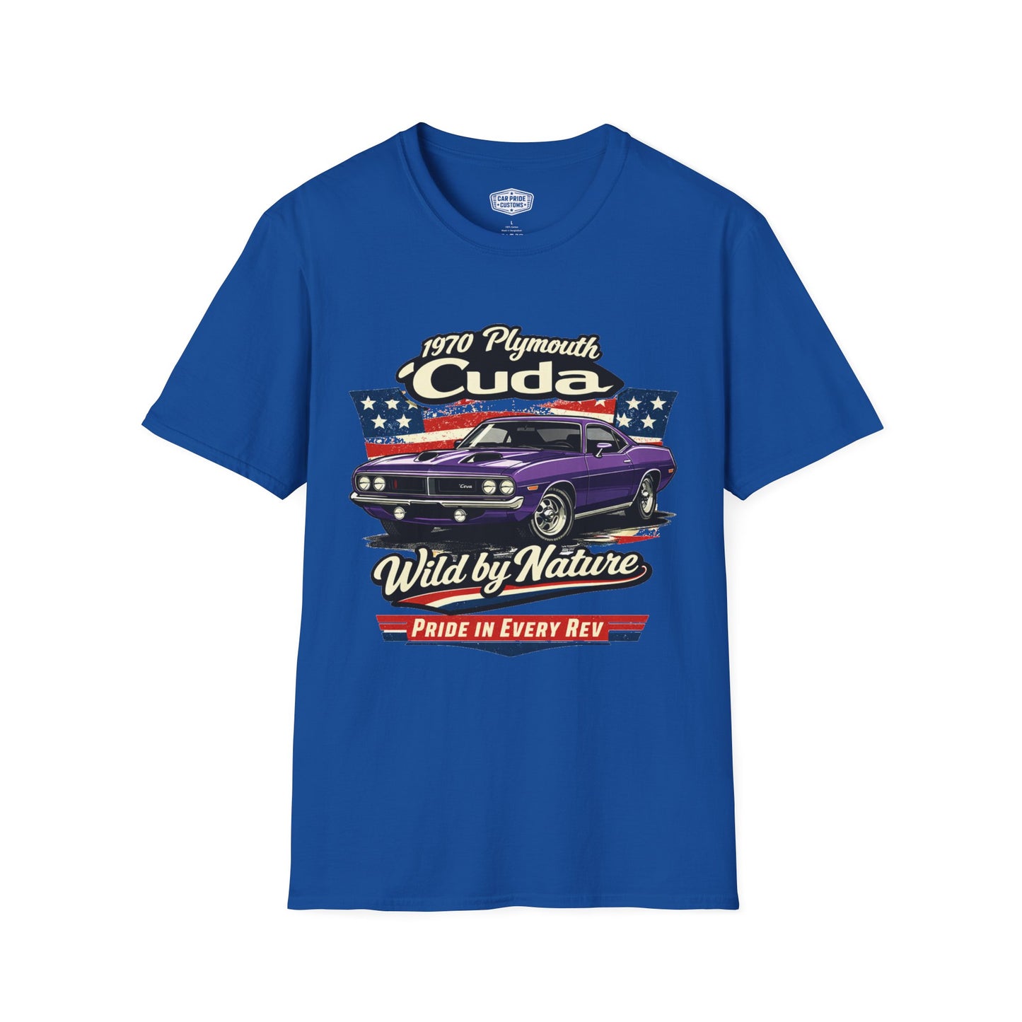 1970 Plymouth Cuda Purple Pride - Standard Tee