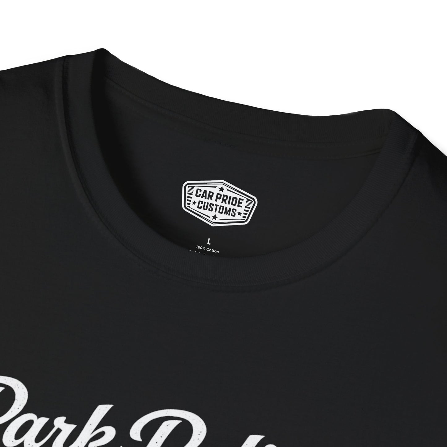 Park Polish Repeat | 1968 Ford Mustang Mach 1 T-Shirt | Funny Car Show Ready Graphic Tee | Classic Mustang Shirt