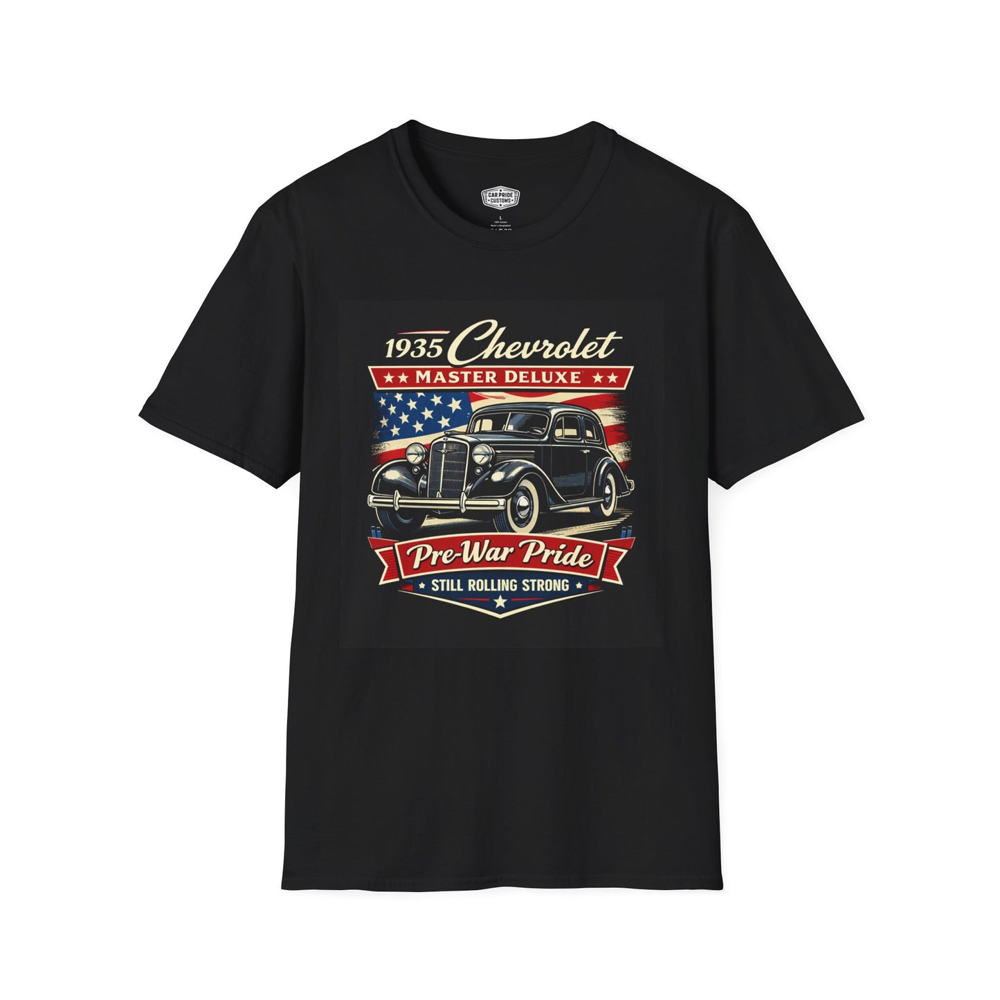 1935 Chevrolet Master Deluxe Black Pride - Standard Tee