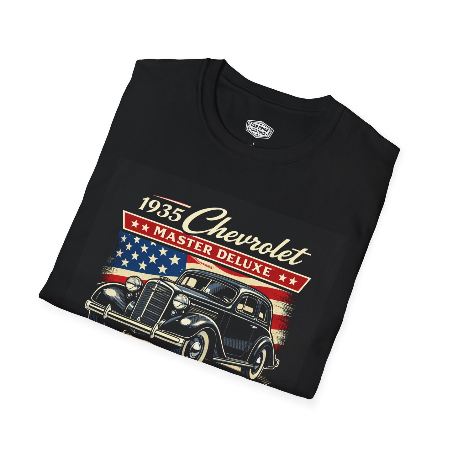 1935 Chevrolet Master Deluxe Black Pride - Standard Tee