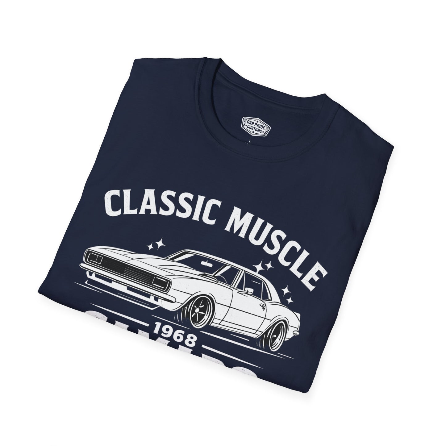 Classic Muscle | 1968 Chevy Camaro T-Shirt | American Performance Graphic Tee | Camaro Shirt
