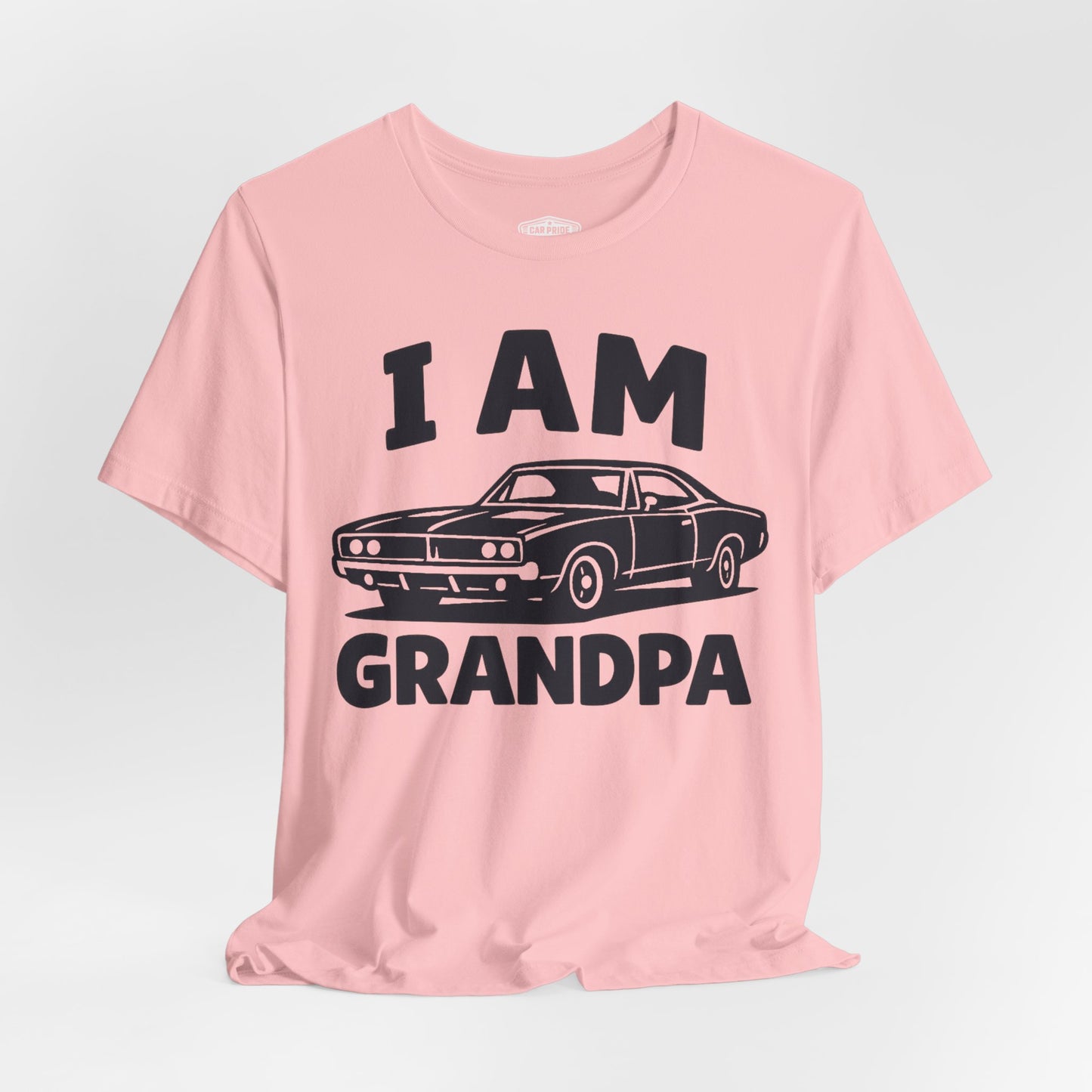 Funny Car T-Shirt | Classic Car Grandpa T-Shirt| Grandpa Car Lover Gift | 1968 Dodge Charger | I am Grandpa