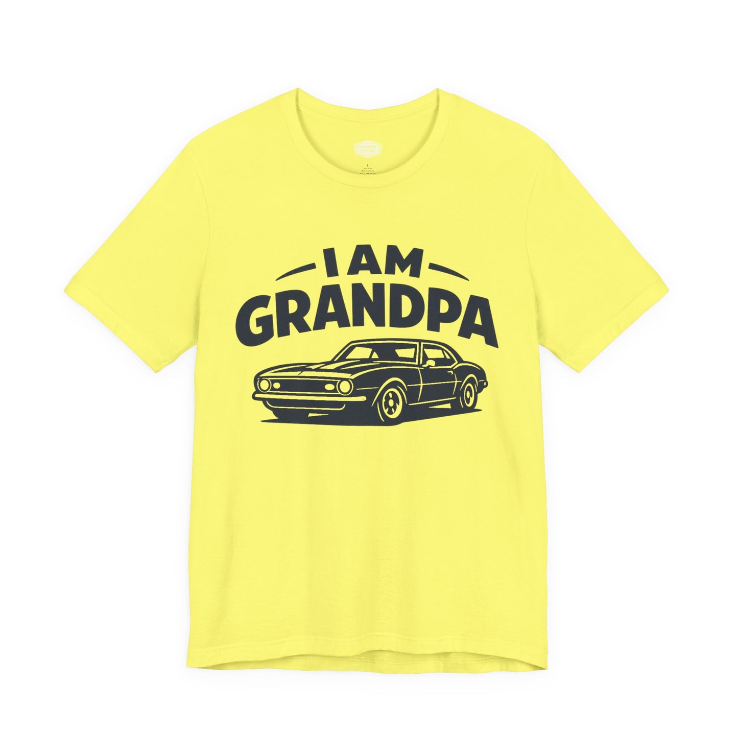 Funny Car T-Shirt | Classic Car Grandpa T-Shirt| Grandpa Car Lover Gift | 1968 Chevrolet Camaro | I am Grandpa