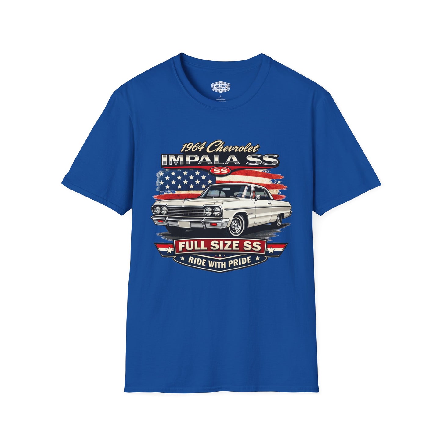 1964 Chevrolet Impala SS White Pride - Standard Tee