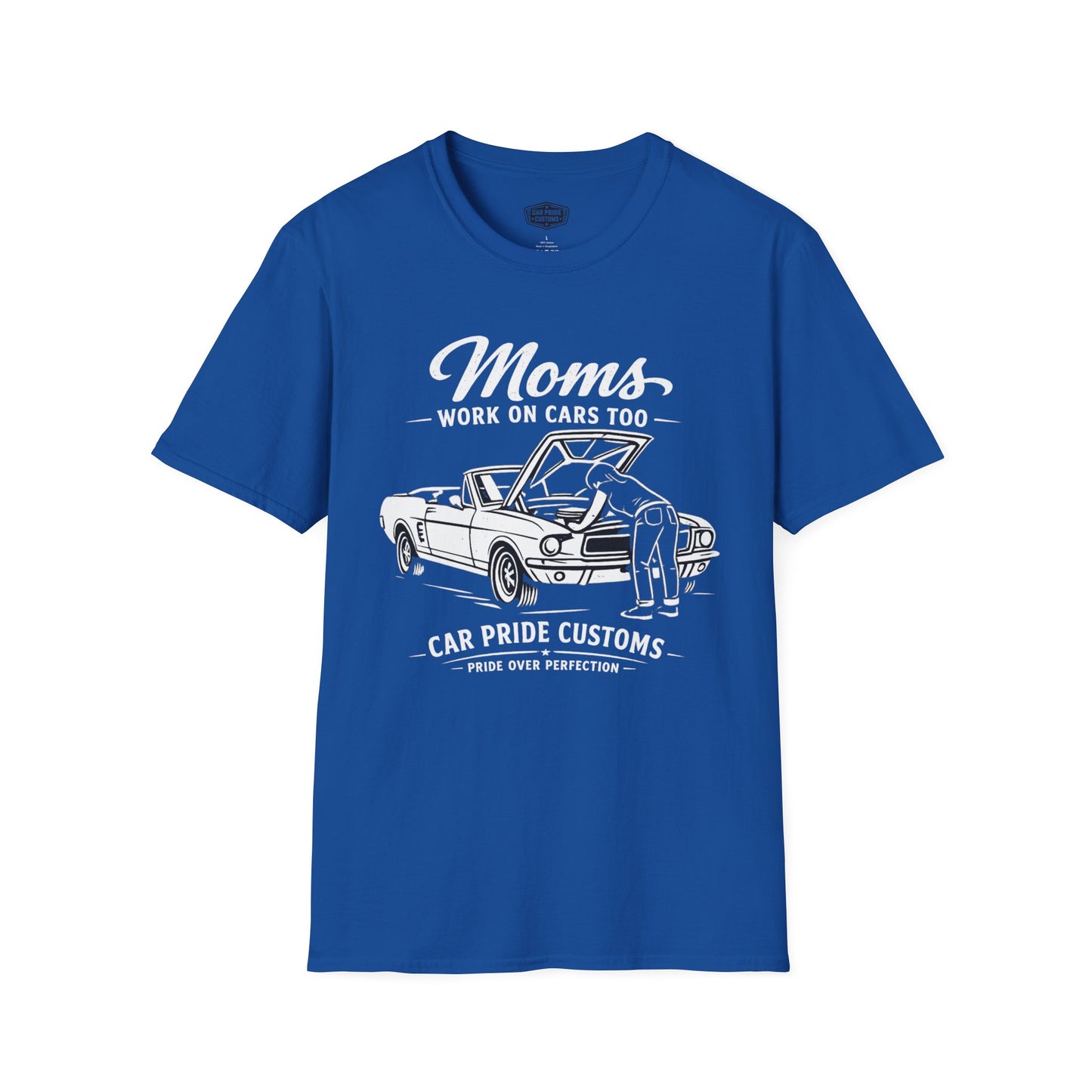 Funny Mom Car Shirt | Mother's Day Gift | Car Mom T-Shirt | Automotive Tee | Moms Work On Cars Too