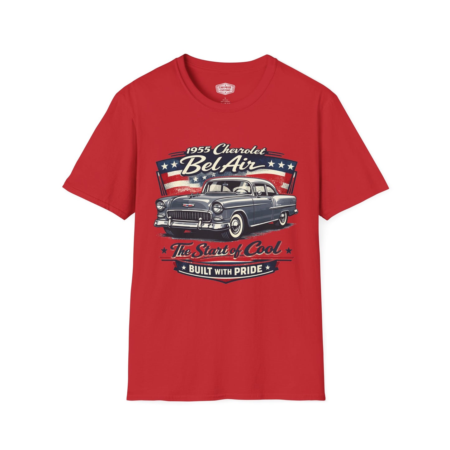 1955 Chevrolet Bel Air Grey Pride - Standard Tee
