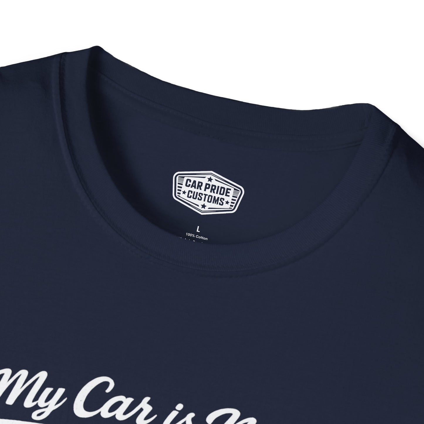 My Car is My Therapist | 1971 Plymouth Road Runner T-Shirt | Funny Muscle Car Graphic Tee | Classic Mopar Shirt